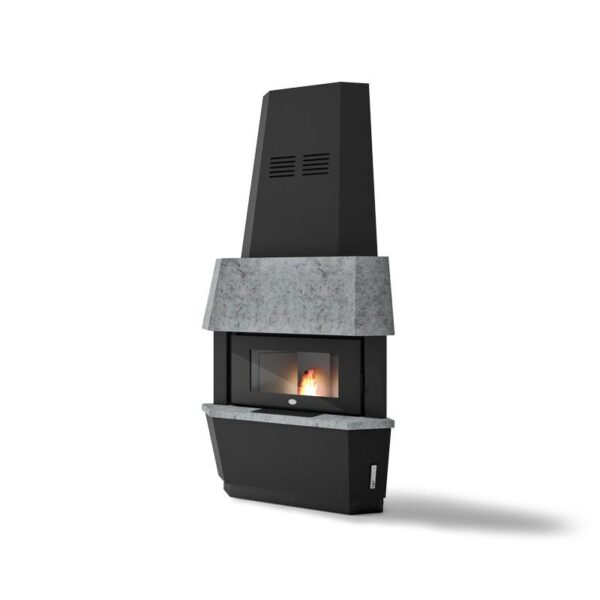 Belüfteter Pelletkamin - EVACALOR Giotto 11,5 kW