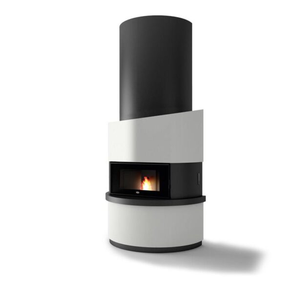 Belüfteter Pelletkamin - EVACALOR Michelangelo 12 kW