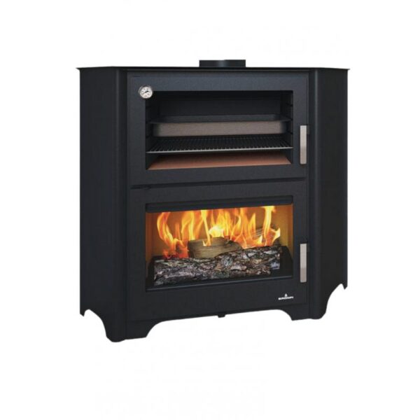 Holzofen mit Backofen - BRONPI Murano - R 14 kW