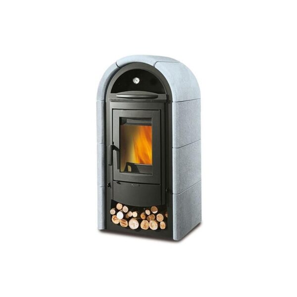 Holzofen mit Natursteinofen - LA NORDICA Stefany Forno BII 12,5 kW