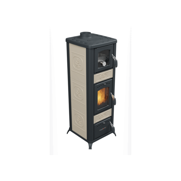 Holzofen mit Backofen - VULCANIA Rina Forno 6 kW
