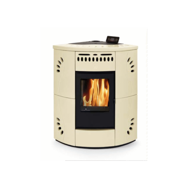 Eck-Keramik-Pelletofen - ORIGINAL PHEBO Gaia 14 kW