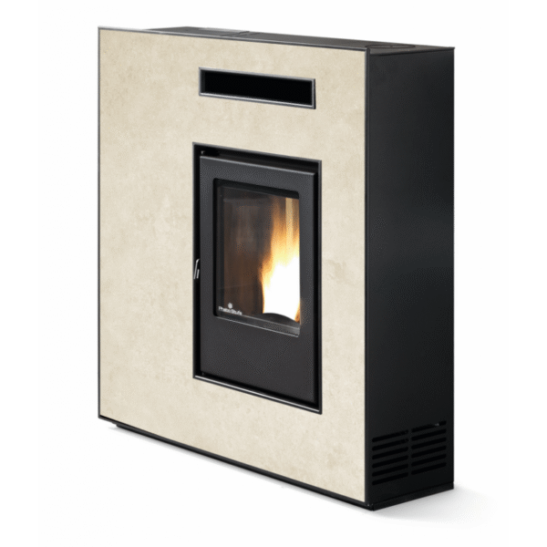 Extra flacher Pelletofen - ORIGINAL PHEBO Musa Reverse 13 kW