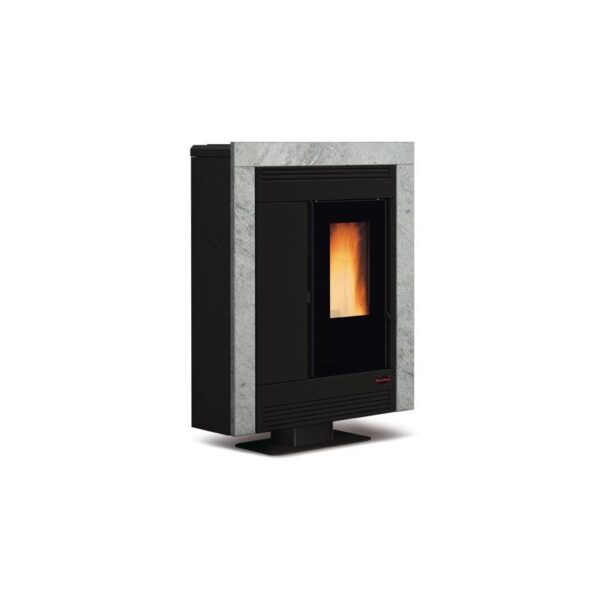 Extra flacher, kanalisierter, belüfteter Pelletofen – EXTRAFLAME Souvenir Petra Evo 11 kW