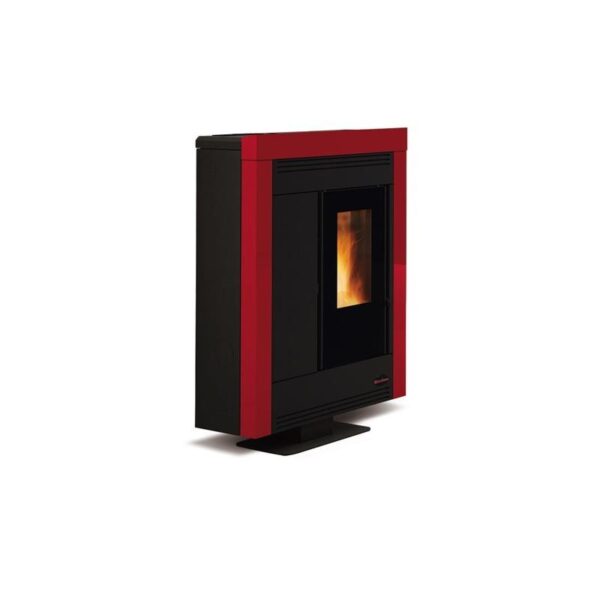 Extra flacher, kanalisierter, belüfteter Pelletofen – EXTRAFLAME Souvenir Steel Evo 11 kW