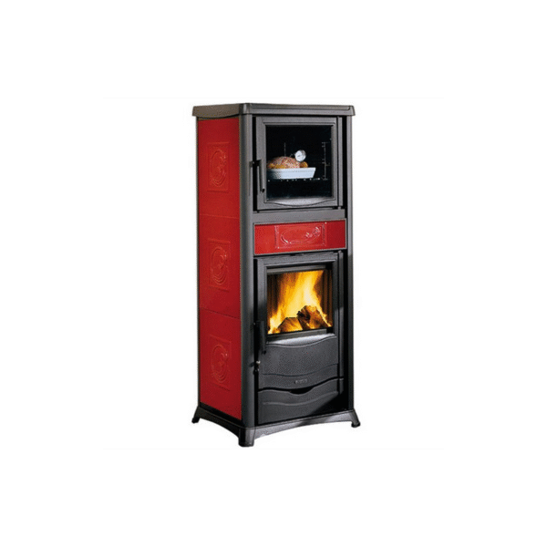 Thermo-Holzofen mit Ofen - LA NORDICA TERMOROSSELLA Plus Forno DSA 4.0 12,5 kW